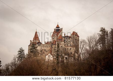 Bran Castle, Transylvania, Romania, Known As 