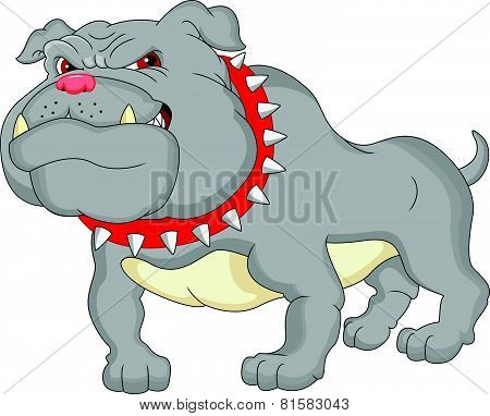 english bulldog cartoon