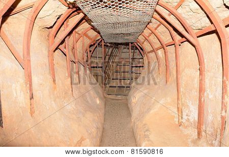 Passage In Antoniy Caves, Chernigov, Ukraine