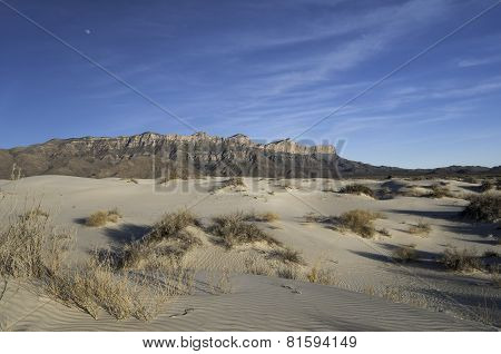 Salt Basin Dunes in Guadalupe Mountains National Park