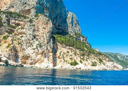 Orosei Gulf Rocky Shore
