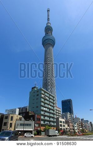 Tokyo's Skytree building