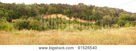Ukraine landscape panorama