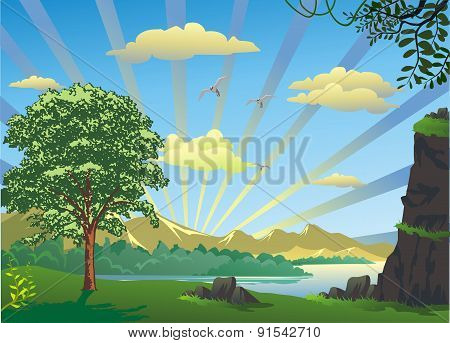 Landscape - Early Morning On The Waterfront [