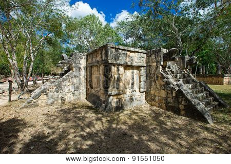 Mayan pyramid in Chichen Itza - Mexico