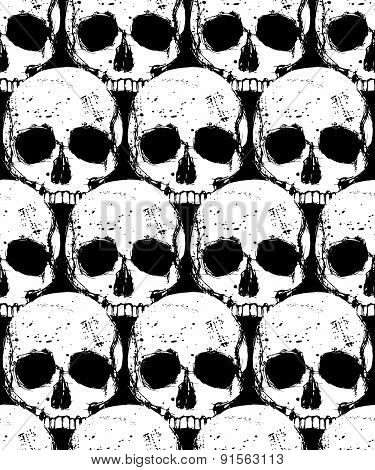 Death Seamless Pattern