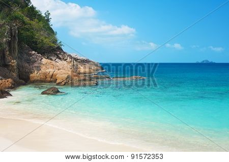 Beach And Sea