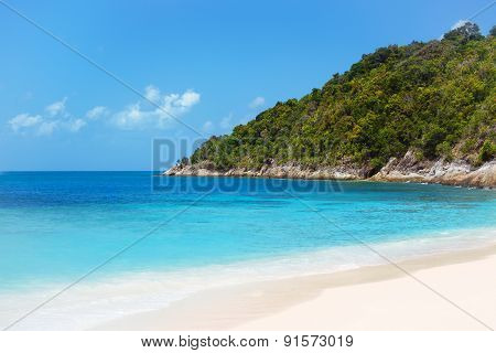Beach And Sea