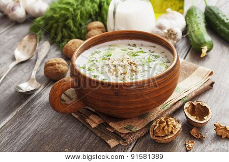 Tarator, Bulgarian Sour Milk Soup