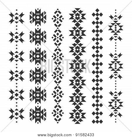 Vector abstract geometric elements