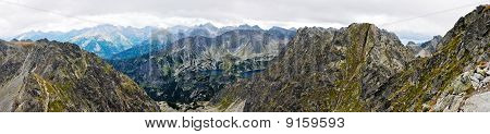 Panoiramic Tatry Mountain