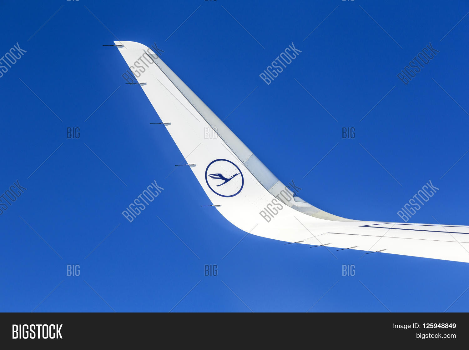 Left Wing Lufthansa Image & Photo (Free Trial) Bigstock