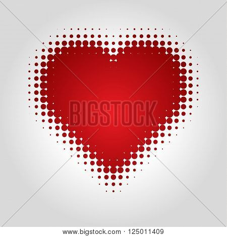 heart logo, icon and symbol vector illustration