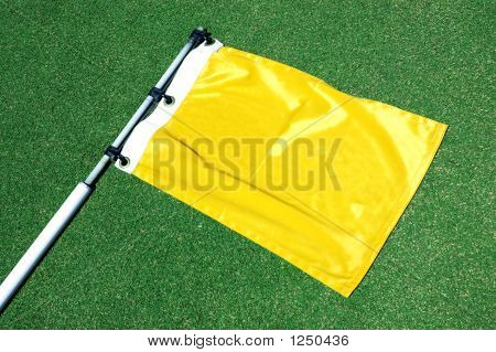 Golf lippu makaa viheriö