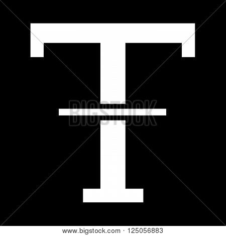 an image of Text Strikethrough edit icon Illustration design