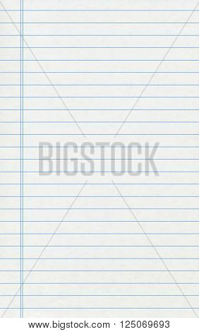 Blank Notebook Page