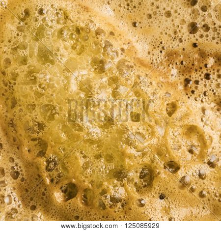 Brown yellow juice foam close-up shot as a background texture composition
** Note: Soft Focus at 100%, best at smaller sizes