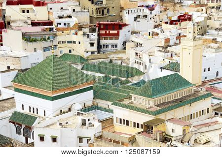 Moulay Idriss, the holy town in Morocco, named after Moulay Idriss I, arrived in 789 bringing the religion of Islam