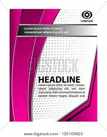 Flyer or Cover Design - Business Vector