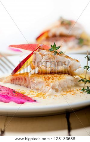 Sea Bream Fillet Butter Pan Fried
