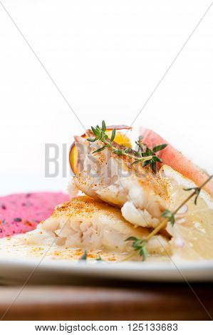 Sea Bream Fillet Butter Pan Fried