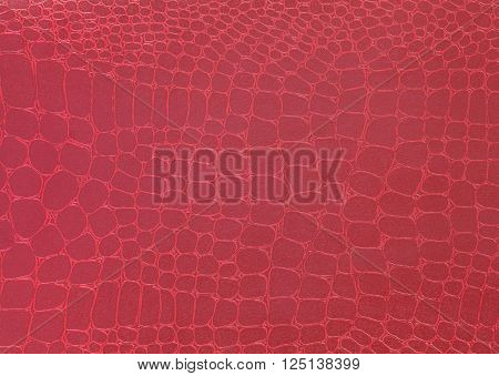 Blue leather texture background. Closeup photo. Reptile skin. The skin of a crocodile or a snake