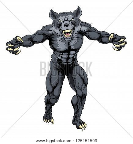 Werewolf Mascot