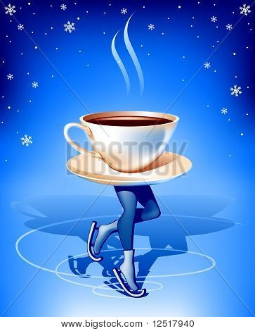 Caffè in ghiaccio