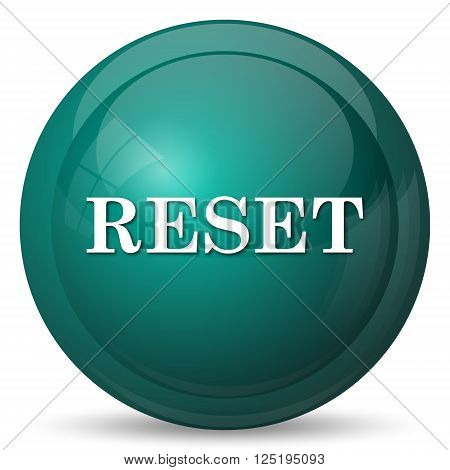 Reset icon. Internet button on white background.