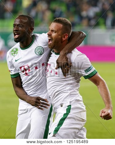 Ferencvaros - Budapest Honved Otp Bank League Football Match