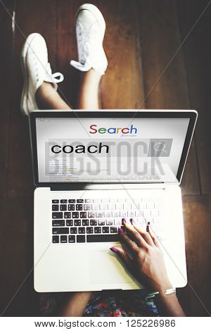Coach Lead Leadership Manage Mentor Teacher Concept