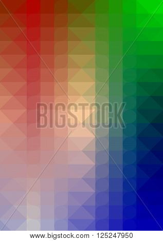 Color Background Imitating Color Gradient