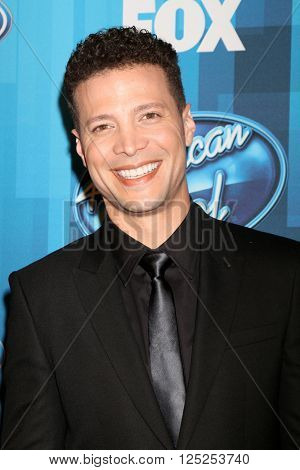 LOS ANGELES - APR 7:  Justin Guarini at the American Idol FINALE Arrivals at the Dolby Theater on April 7, 2016 in Los Angeles, CA