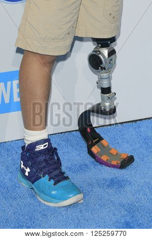 LOS ANGELES - APR 7:  Ezra Frech at the WE Day California 2016 at the The Forum on April 7, 2016 in Inglewood, CA