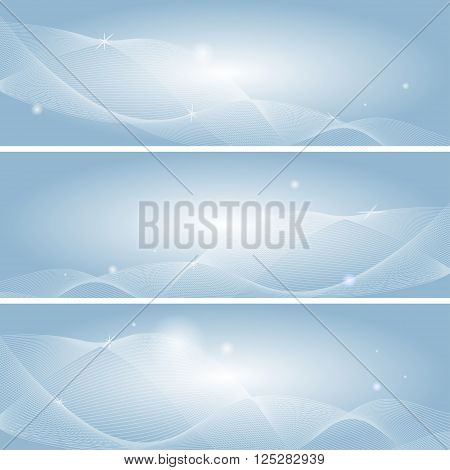 A Set of Abstract Backgrounds with Waves