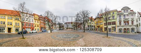 Scenic View To Old Town Of Gotha In Thuringia