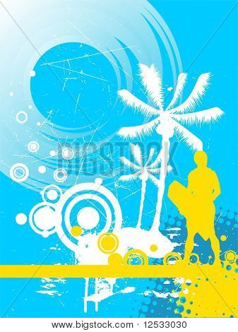 esporte de Verão - wakeboarder