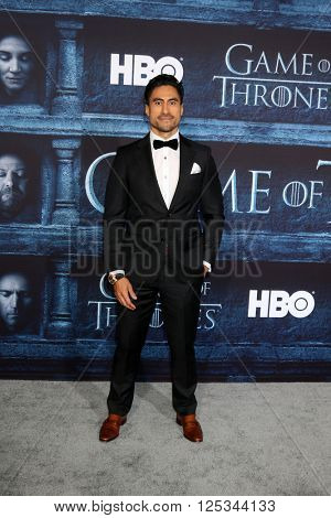 LOS ANGELES - APR 10:  Joe Naufahu at the Game of Thrones Season 6 Premiere Screening at the TCL Chinese Theater IMAX on April 10, 2016 in Los Angeles, CA