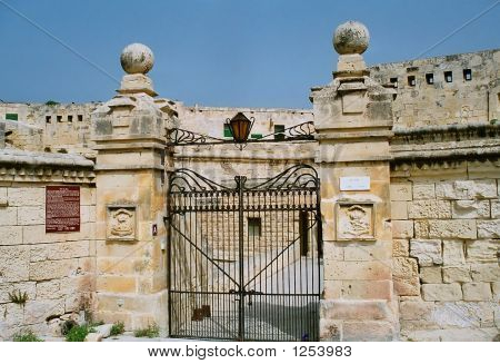 Malta Fort Valetta içinde