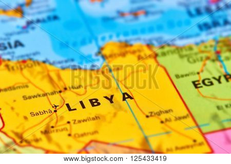 Libya On The Map