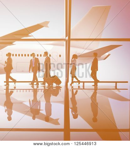 Corporate Business Communication Strategy Concept
