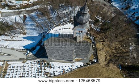 Ski Area Dienten  Hochkonig, Austria Alps In Winter