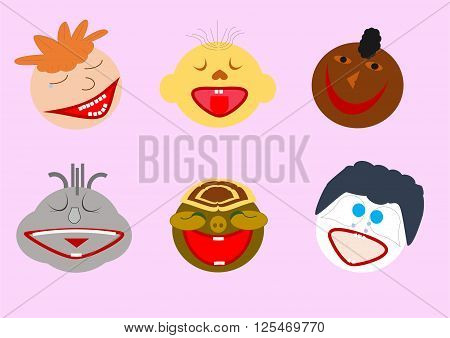 smileys for message and the laughter day