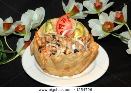 Fish Taco Salad