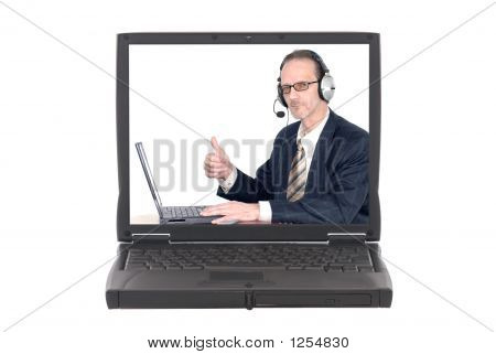 Podnikatel tvorba Internet konferenční hovor