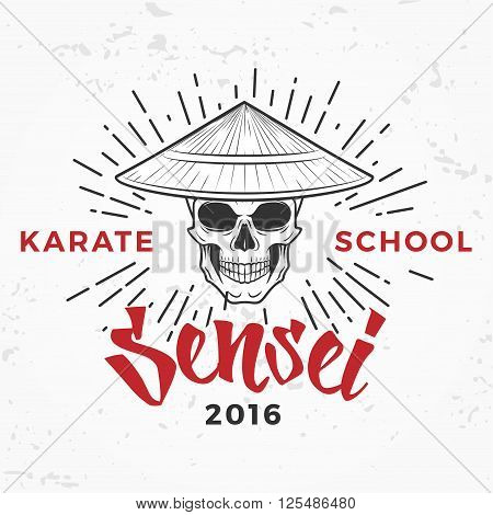 Set of Japan Ninjas Logo. Katana weapon insignia design. Vintage ninja mascot badge. Martial art Team t-shirt illustration concept