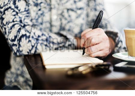 Writer Journalism Imagination Novelist Message Concept