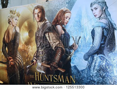 LOS ANGELES - APR 11:  Atmopshere at the The Huntsman Winter's War American Premiere at the Village Theater on April 11, 2016 in Westwood, CA