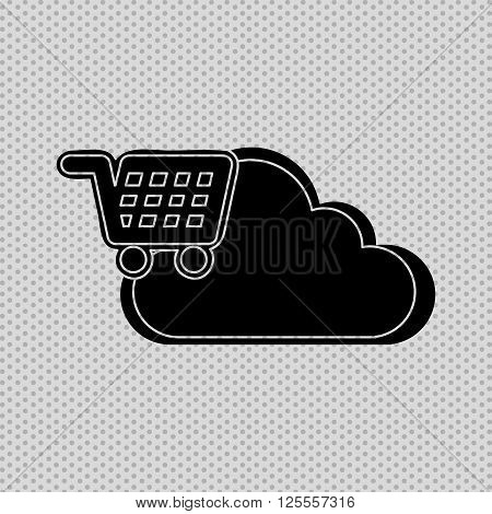 cloud computing design, vector illustration eps10 graphic