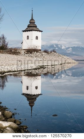Mirror Reflection On Lake